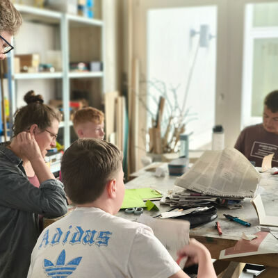 Bild vergrößern: 2015-06 Stephaneum Dienstag Schreibwerkstatt (7)