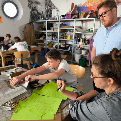 Bild vergrößern: 2015-06 Stephaneum Dienstag Schreibwerkstatt (9)