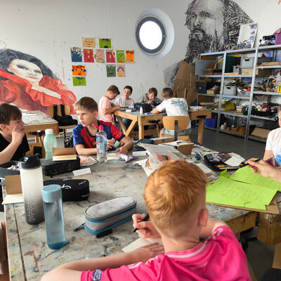 Bild vergrößern: 2015-06 Stephaneum Dienstag Schreibwerkstatt (10)