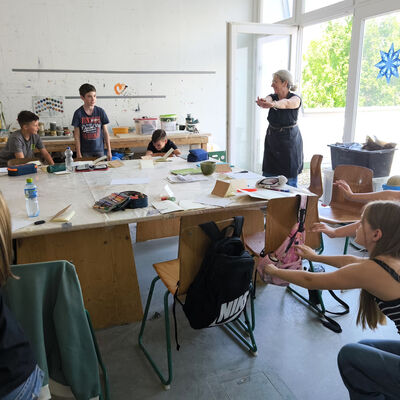 Bild vergrößern: 2015-06 Stephaneum Dienstag Schreibwerkstatt (21)
