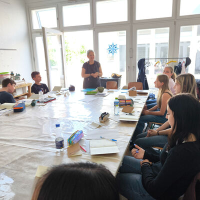 Bild vergrößern: 2015-06 Stephaneum Dienstag Schreibwerkstatt (22)