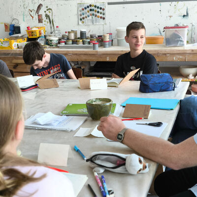 Bild vergrößern: 2015-06 Stephaneum Dienstag Schreibwerkstatt (26)