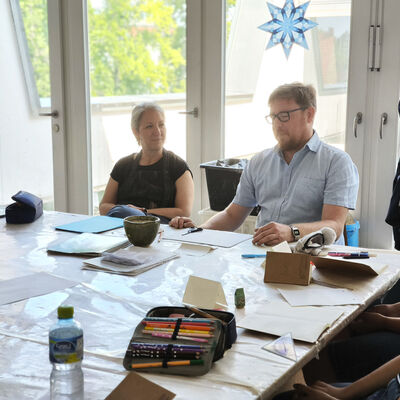 Bild vergrößern: 2015-06 Stephaneum Dienstag Schreibwerkstatt (27)