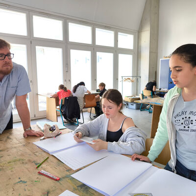 Bild vergrößern: 2015-06 Stephaneum Dienstag Schreibwerkstatt (30)