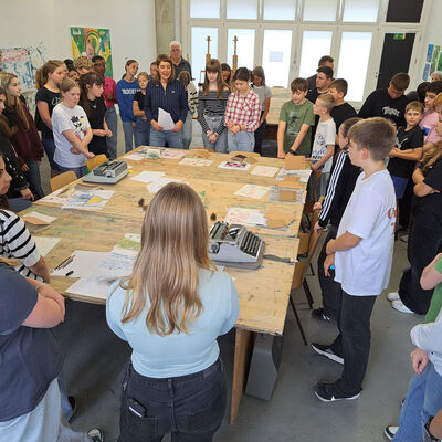 Bild vergrößern: 2025-06 Gym Stephaneum Ergebnsisse Malerei (2)